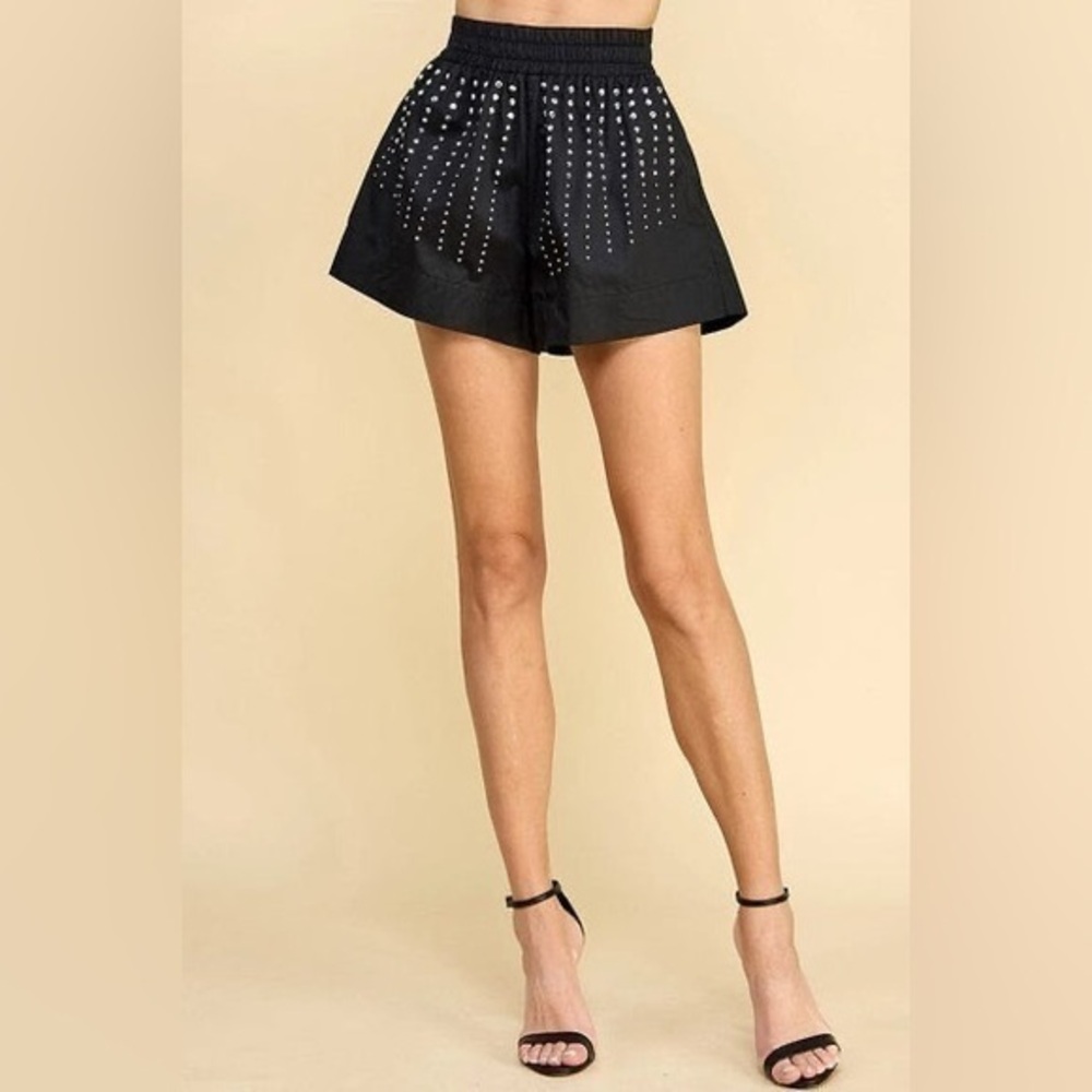 TCEC Flashing Lights Shorts BLACK SMALL NWOT